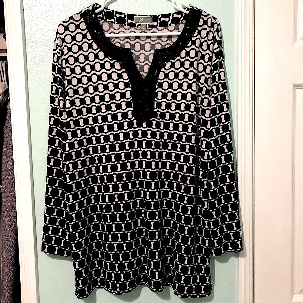 JM Collection Tunic Top